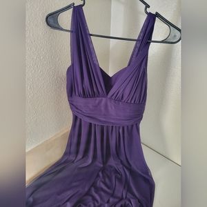 Plum Purple BridesMaid Dress